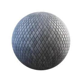 Grey diamond concrete pavement
